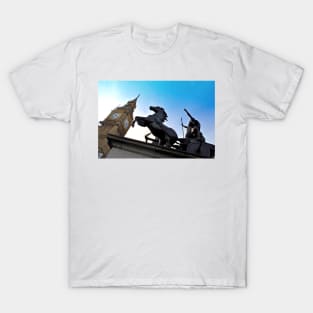 Big Ben Boadicea's Chariot Westminster London T-Shirt